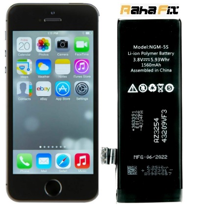 باتری اصلی گوشی آیفون 5 اس شرکتی Battery iphone 5s service pack